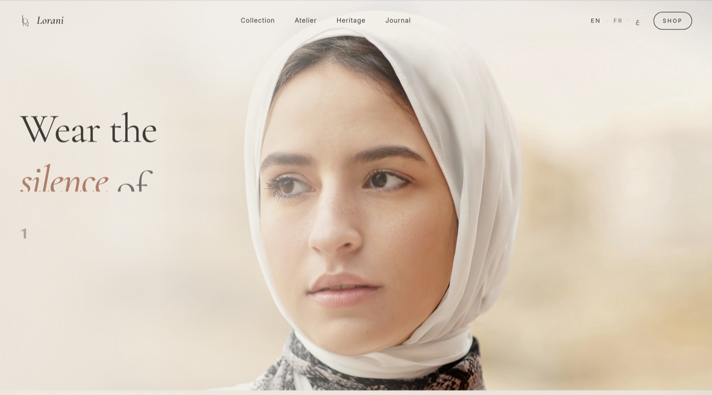 Lorani — The site, top to bottom